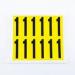 Number 1 12 Characterscard,56 X 21 mm Pack of 10 437984