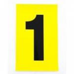 Number 1 1 Charactercard 230 X 140 mm Pack of 10 437987