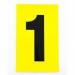 Number 1 1 Charactercard 230 X 140 mm Pack of 10 437987