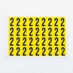 Number 2 36 Characterscard,19 X 14 mm Pack of 10 437988