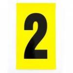 Number 2 1 Charactercard 230 X 140 mm Pack of 10 437993