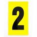Number 2 1 Charactercard 230 X 140 mm Pack of 10 437993