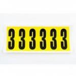 Number 3 6 Characterscard,90 X 38 mm Pack of 10 437997