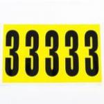 Number 3 5 Characterscard 130 X 45 mm Pack of 10 437998