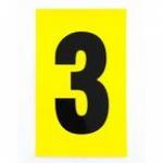 Number 3 1 Charactercard 230 X 140 mm Pack of 10 437999