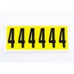 Number 4 6 Characterscard,90 X 38 mm Pack of 10 438003
