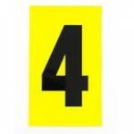 Number 4 1 Charactercard 230 X 140 mm Pack of 10 438005