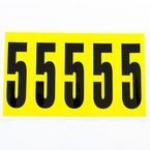Number 5 5 Characterscard 130 X 45 mm Pack of 10 438010