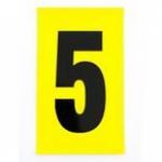 Number 5 1 Charactercard 230 X 140 mm Pack of 10 438011