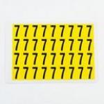 Number 7 36 Characterscard,19 X 14 mm Pack of 10 438018