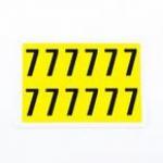 Number 7 12 Characterscard,38 X 21 mm Pack of 10 438019