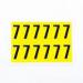 Number 7 12 Characterscard,38 X 21 mm Pack of 10 438019