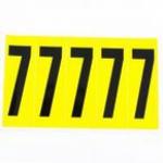 Number 7 5 Characterscard 130 X 45 mm Pack of 10 438022