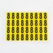 Number 8 36 Characterscard,19 X 14 mm Pack of 10 438024