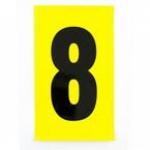 Number 8 1 Charactercard 230 X 140 mm Pack of 10 438029