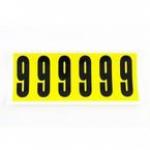 Number 9 6 Characterscard 90 X 38 mm Pack of 10 438033