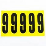 Number 9 5 Characterscard 130 X 45 mm Pack of 10 438034