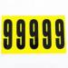 Number 9 5 Characterscard 130 X 45 mm Pack of 10 438034