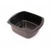 9.5 l Rectangular Bowl Metallic 438065