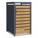 Phoenix Gb Series 1 Door Oak Bin Store 438070