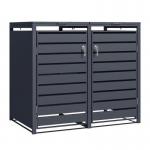 Phoenix Gb Series 2 Door Anthracite Bin Store 438072