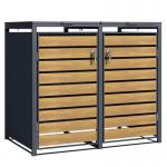Phoenix Gb Series 2 Door Oak Bin Store 438073
