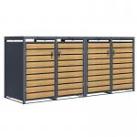 Phoenix Gb Series 4 Door Oak Bin Store 438079