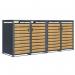 Phoenix Gb Series 4 Door Oak Bin Store 438079