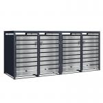 Phoenix Gb Series 4 Door Silver Bin Store 438080