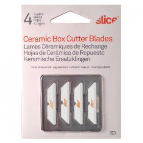 Slice Blades For Box Cutters 34mm (Pack of 4) 10404 SLC10404