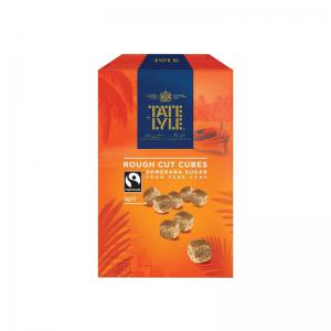 Tate and Lyle Demerara Rough Cut Sugar Cubes 1kg A03903 SNG33737