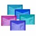 Snopake Polyfile Wallet FS Electra Assorted (Pack 5) 10088 10088
