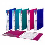 Snopake Ring Binder 2Ring A4 Electra Assorted (Pack 10) 10126 10126