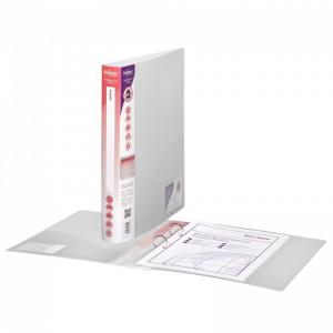 Snopake 100 Recycled RingBinder 225 O Ring A4 Clear 10183