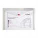 Snopake 100% Recycled Polyfile Foolscap Clear 11154X