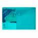 Snopake Polyfile Wallet FS Electra Green (Pack 5) 11160 11160