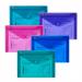Snopake Polyfile Wallet A5 Electra Assorted (Pack 5) 11355 11355