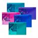 Snopake Polyfile Wallet A5 Electra Assorted (Pack 5) 11355 11355