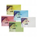 Snopake Polyfile Wallet A5 Classic Assorted (Pack 5) 11395 11395