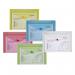 Snopake Polyfile Wallet A5 Classic Assorted (Pack 5) 11395 11395