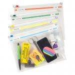 Snopake Zippa-Bag A5 Assorted (Pack 25) 11448 11448