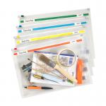 Snopake Zippa-Bag A4 Plus Assorted (Pack 25) 11463 11463