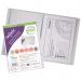 Snopake 100% Recycled Presentation Display Book 20 Pocket 40 Sides to view A5 Clear 11941
