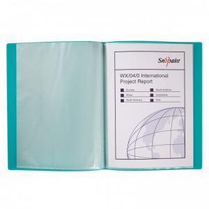 Snopake Display Book 10 Pockets A4 Electra Assorted Pack 10 12199