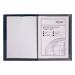 Snopake Polyfile Display Book 20 Pocket40 Sides to View A4 Blue (Pack 5) 12367 12367