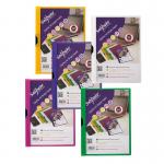 Snopake Clip File 4 A4 Assorted Bright (5 Files) 12677 12677