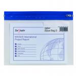 Snopake Zippa-Bag S A5 Blue (Pack 25) 12687 12687