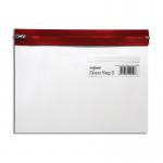 Snopake Zippa-Bag S A5 Red (Pack 25) 12692 12692