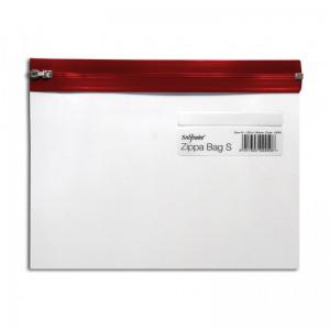 Snopake Zippa-Bag S A5 Red Pack 25 12692 12692