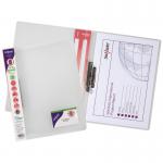 Snopake 100% Recycled ClampBinder A4 Clear 12772